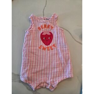 Old navy baby girl romper 6-12 mos